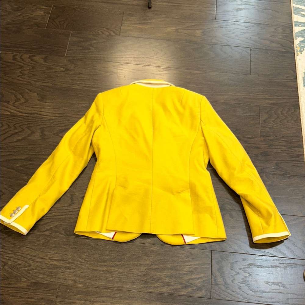 Banana Republic Yellow Blazer with White Accents - Picture 7 of 7